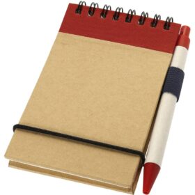 Zuse A7 gerecycled jotter kladblok met pen